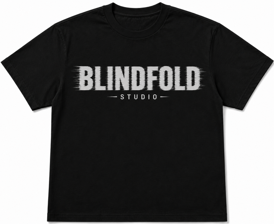 BLINDFOLD Basic T-Shirt - Black