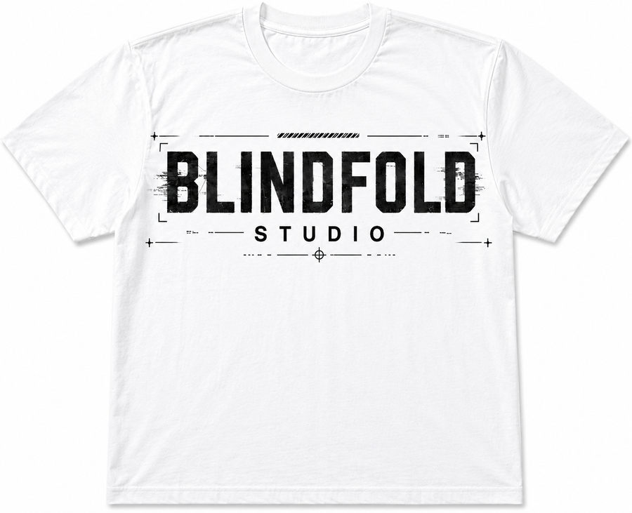 BLINDFOLD Basic T-Shirt - White