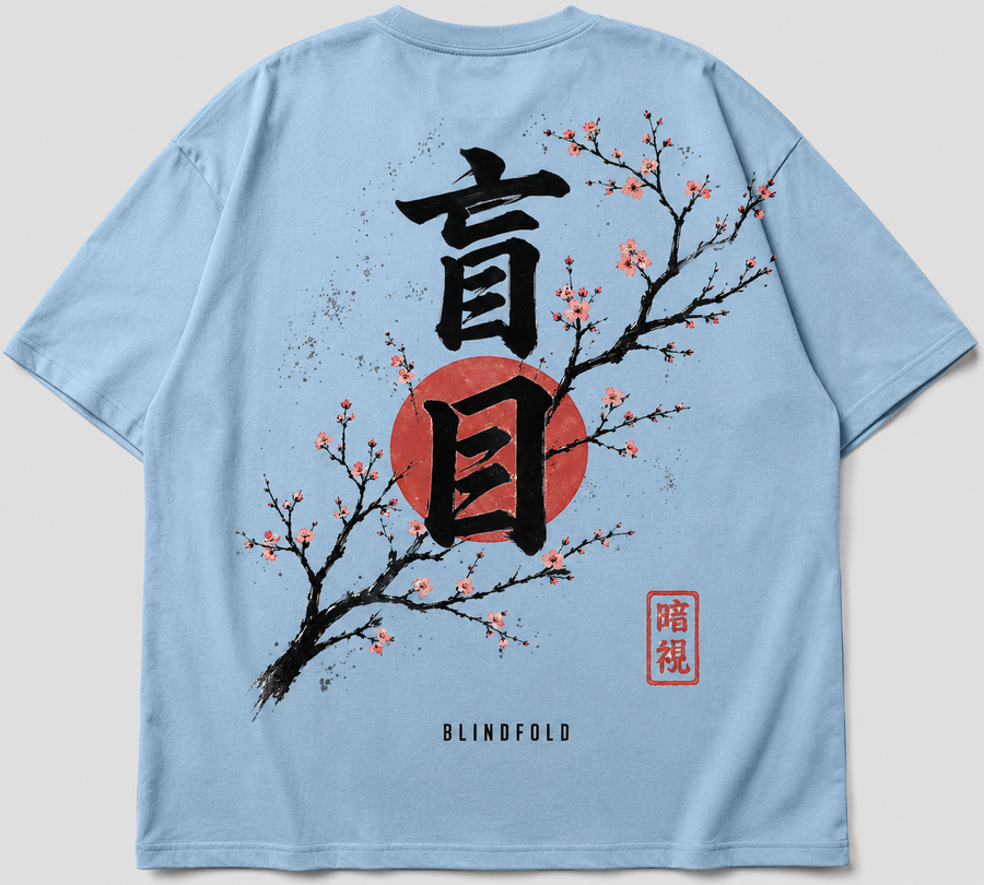 BLINDFOLD Floral Essence - Delicate details, timeless style - Blue