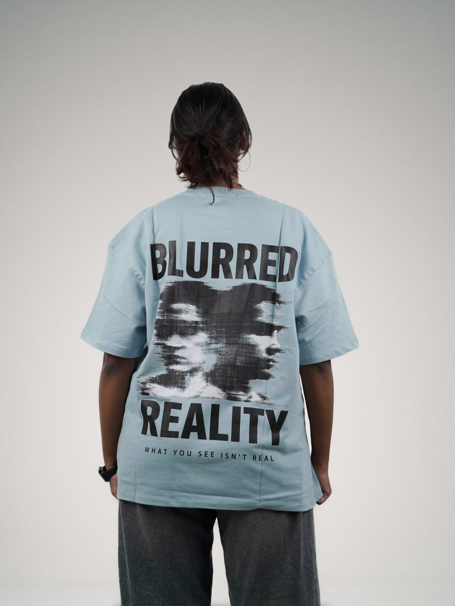 BLINDFOLD Blurred Reality - What you see isn't real. - Blue