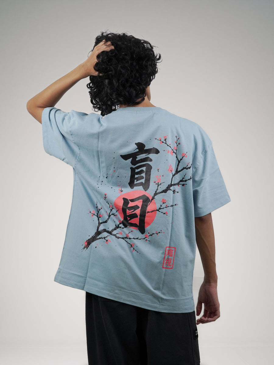 BLINDFOLD Floral Essence - Delicate details, timeless style - Blue