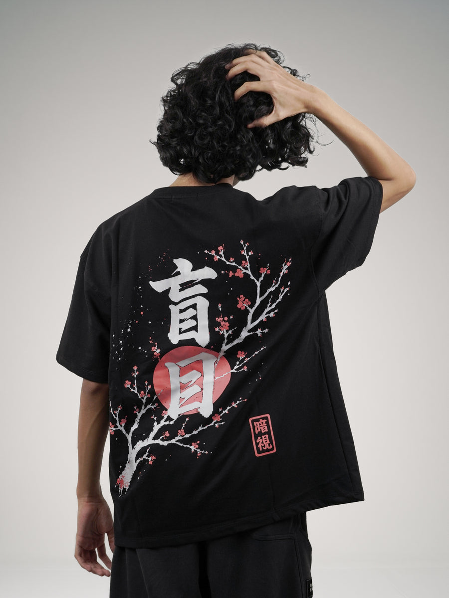 BLINDFOLD Floral Essence - Delicate details, timeless style - Black